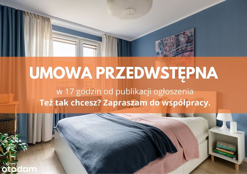 UMOWA PRZEDWSTĘPNA Przestronne 4-pokojowe mieszkanie z balkonem