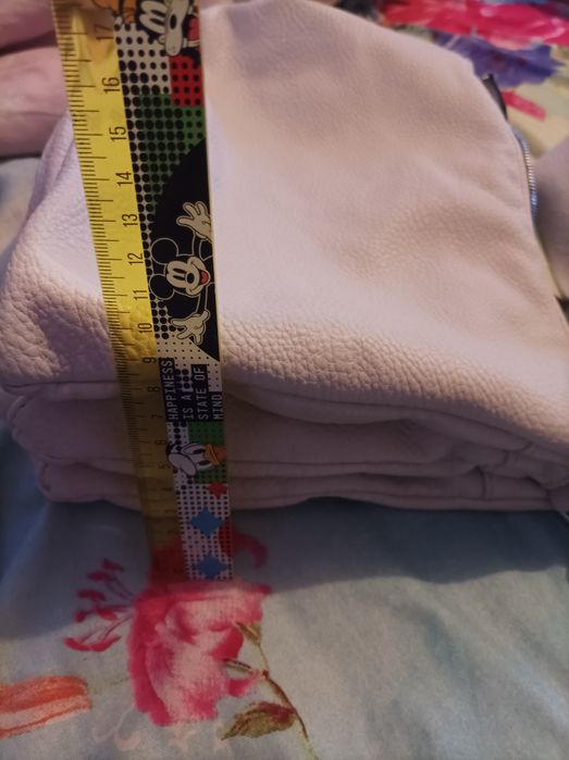 Torebka 3 kieszenie biała