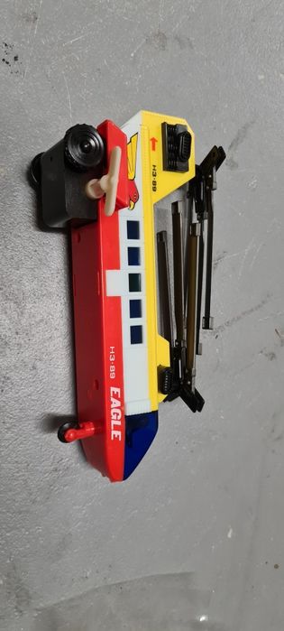 Vintage everlasttoys 568 Eagle H3.89 Helicóptero Made In Hong Kong