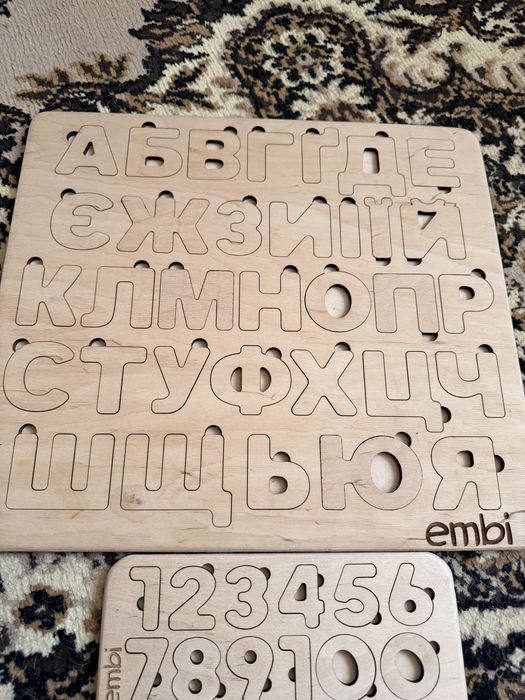 Сортер Embi (алфавіт та цифри)