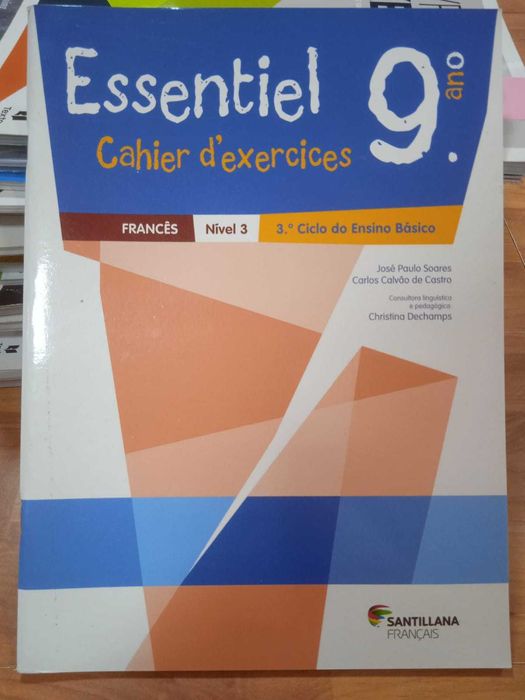 Essentiel Cahier d'exercices Francês 9º Ano