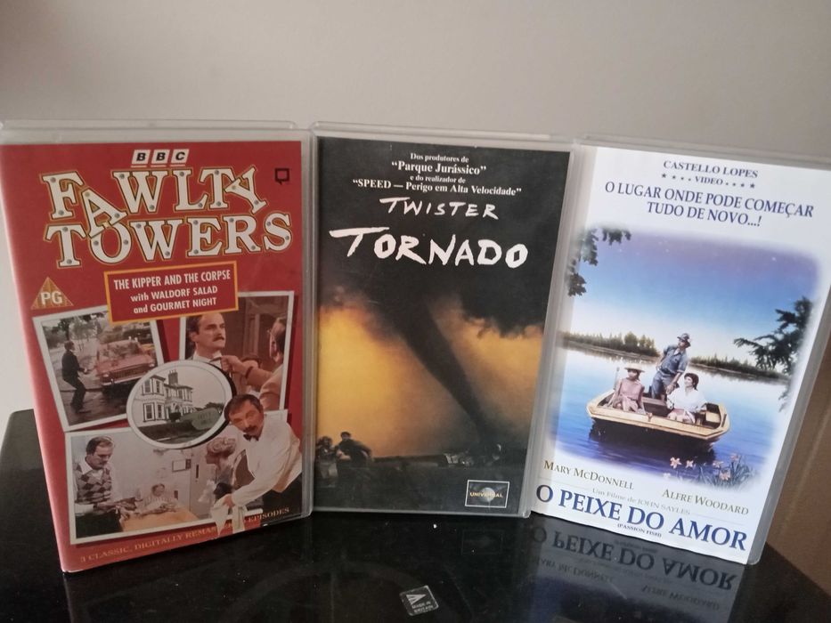 Fawlty Towers + The Tornado + The Fish of Love - VHS Tapes