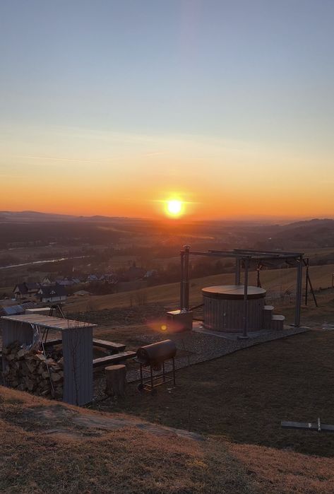 Domek Słoneczne Wzgórze  Jacuzzi Balia