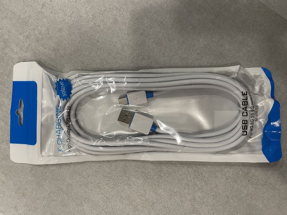 USB - USB Typ C , 2 szt x 3 m