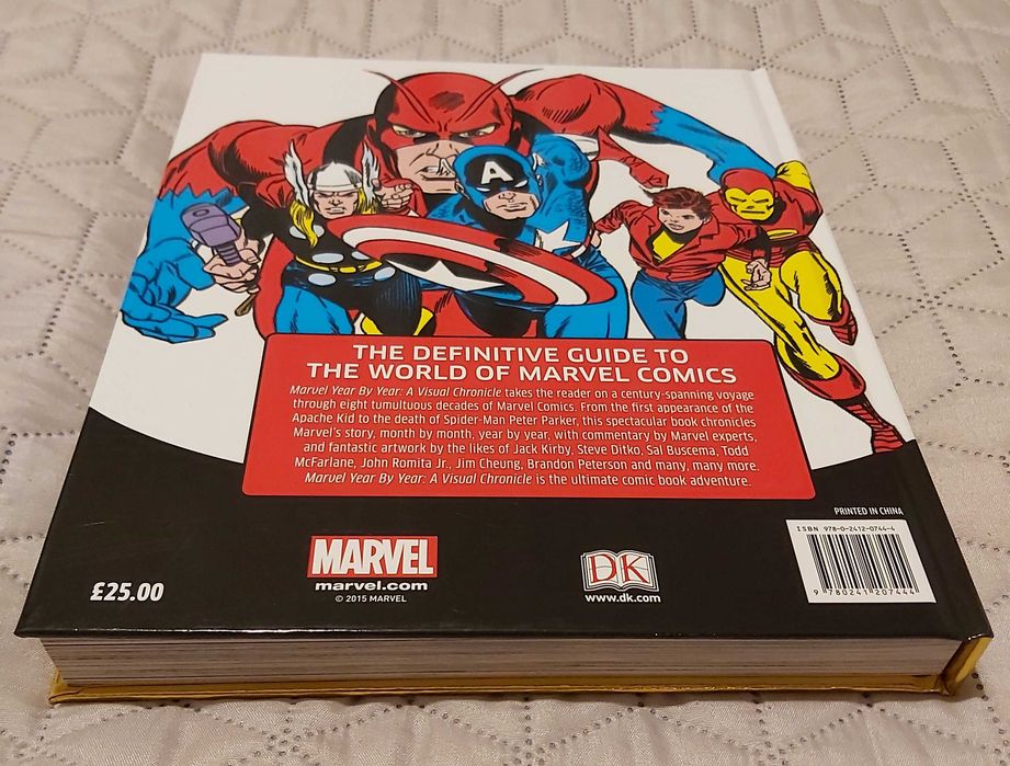 "MARVEL Year by Year a Visual Chronicle" encyklopedia/album