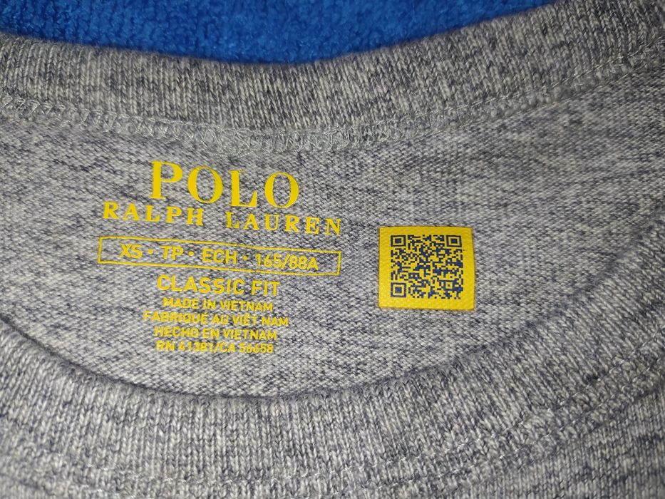 Polo Ralph Lauren (XS) Classic Fit Heavyweight Jersey T-shirt лонгслів