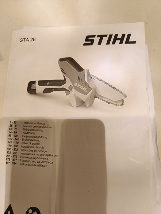STIHL GTA 26 usada
