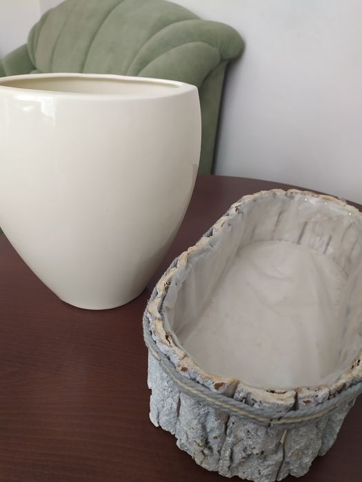 Doniczki, ozdoby, dekoracje, osłonki