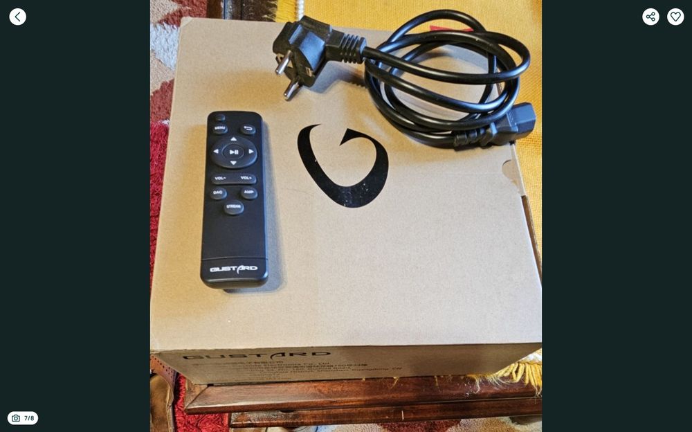 Gustard A18 Streamer/dac
