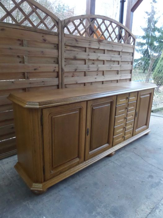 piękna dębowa komoda swarzędz  stan bdb wysyłka dowóz