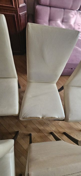 Krzesła skóra ekologiczna