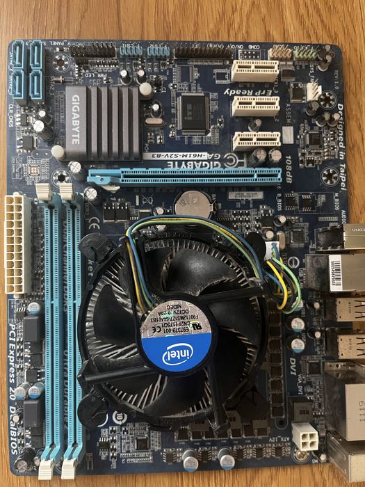 Комплект LGA 1155 | Gigabyte H61 + Intel Core i5-2400
