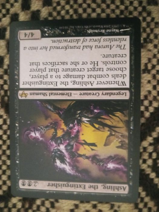 MTG Magic the Gathering Ashling, the Extingusher