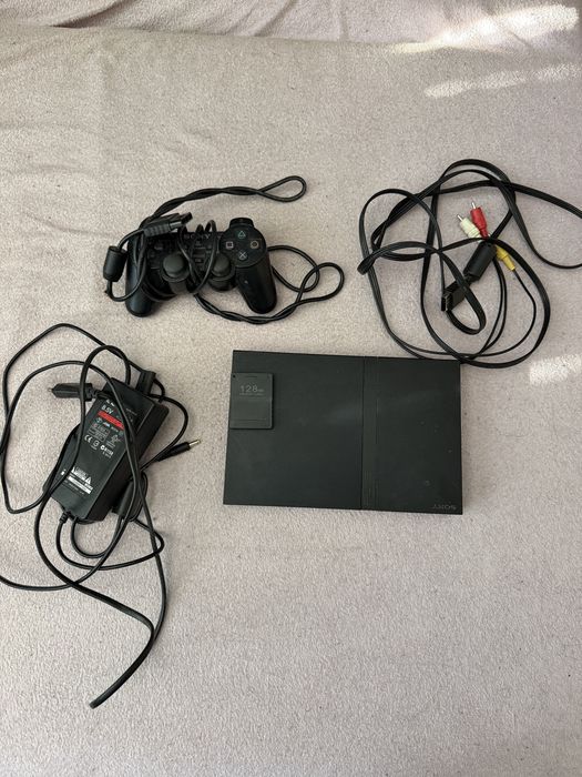 PlayStation 2 PS2 wersja EU, zestaw gier