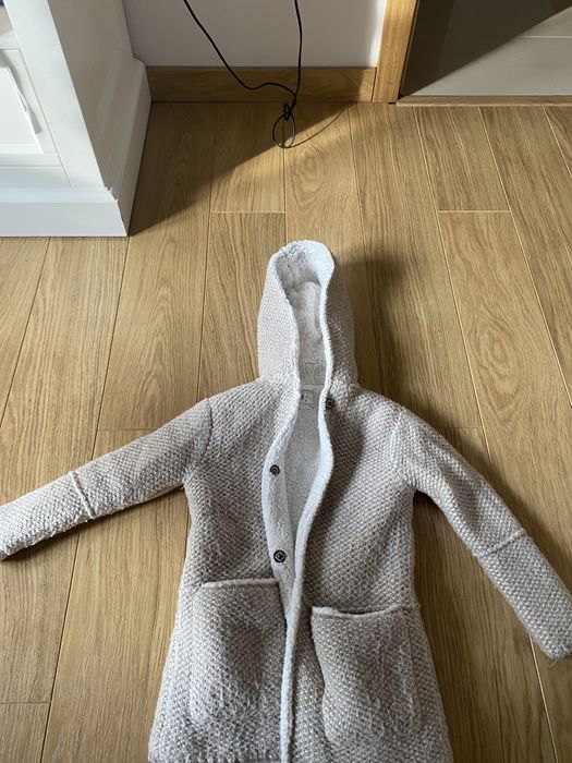 Kurtka, sztuczny baranek 122 cm , Zara