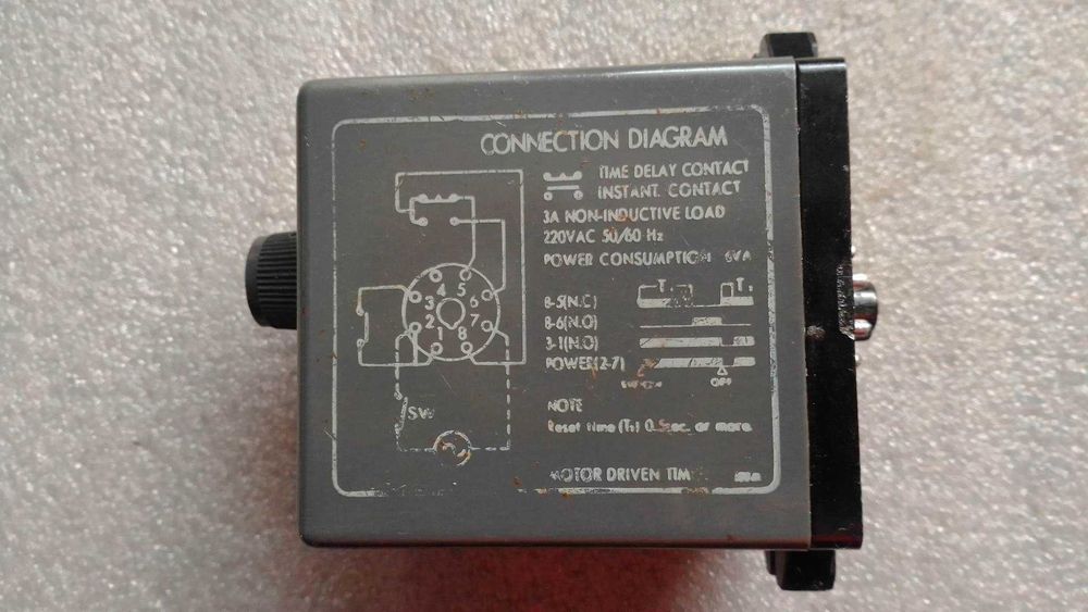 Таймер Omron Реле времени 0-210 сек