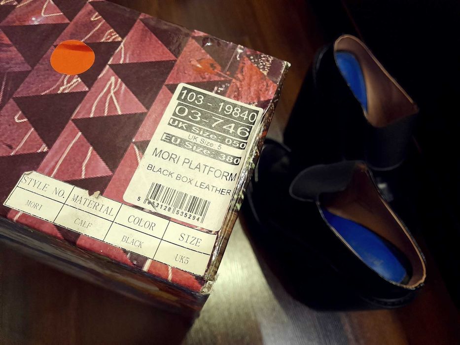 klapki na platformie Jeffrey Campbell Mori 37 UK5 platformy high heels