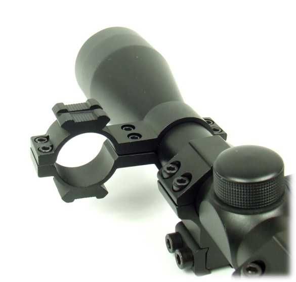 Montaż MMQ calowe obejmy na latarkę lub laser