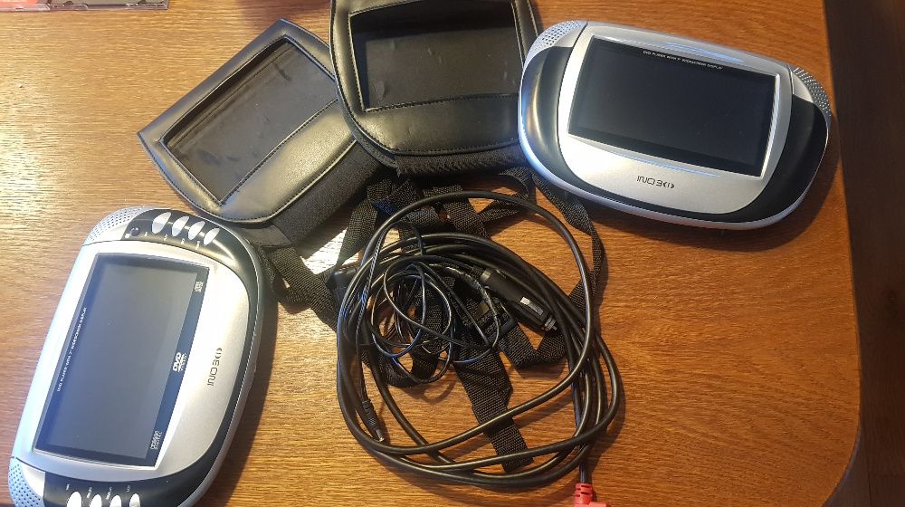 Przenośny odtwarzacz DVD z 2 ekranami INO 3 7"cale