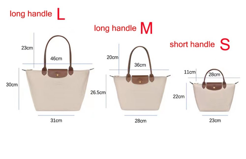 Torebka Longchamp brązowa L