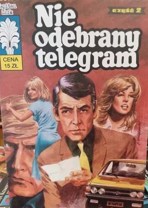 Kapitan Żbik Nie odebrany telegram limitowany okładka B
