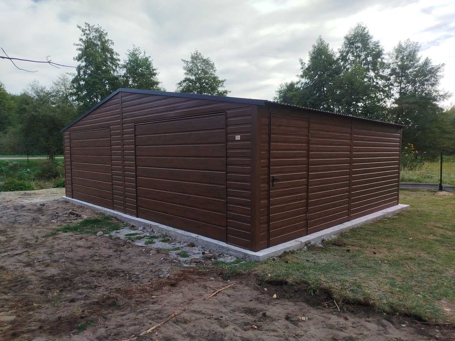 Garaż Blaszany ,Blaszak Drewnopodobne