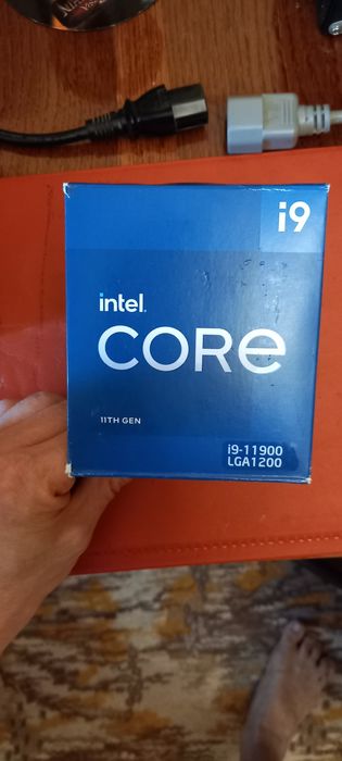 Процессор CPU intel Core i9-11900 разъём сокет socket 1200