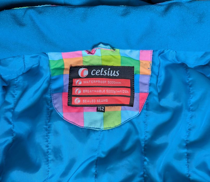 Куртка зимова гірськолижна дитяча CELSIUS 150 підліток