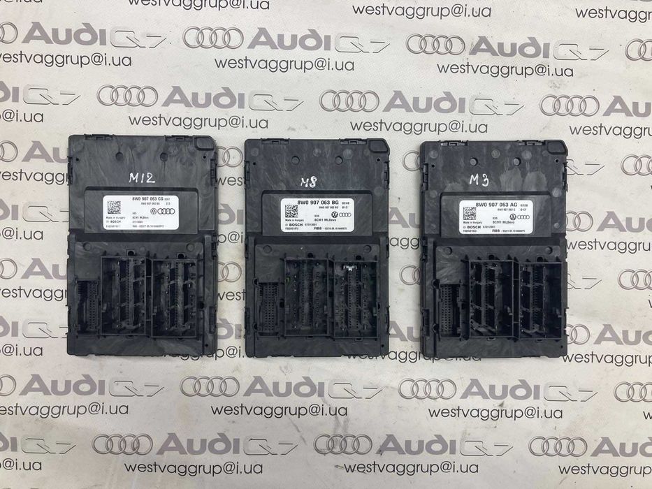 Модуль управления бортовой сети 8W0907063BG \ CG \ AG \ G Audi Q7 2015-2021