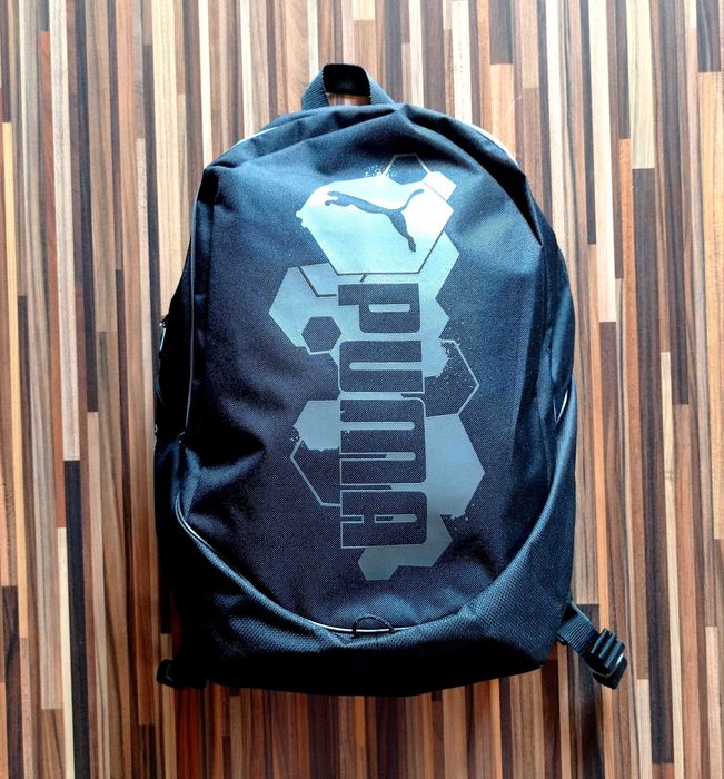 plecak PUMA czarny z szarymi dodatkami NOWY durabase 25L