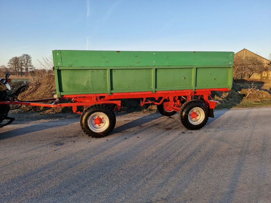 Przyczepa Rolnicza D35 Zarejstrowana Wywrotka