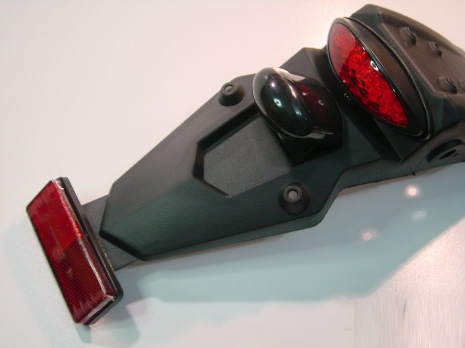 Para-lama completo com luzes para mota ou motorizada