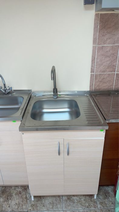 Кухонна мийка з тумбочкою. 60см.