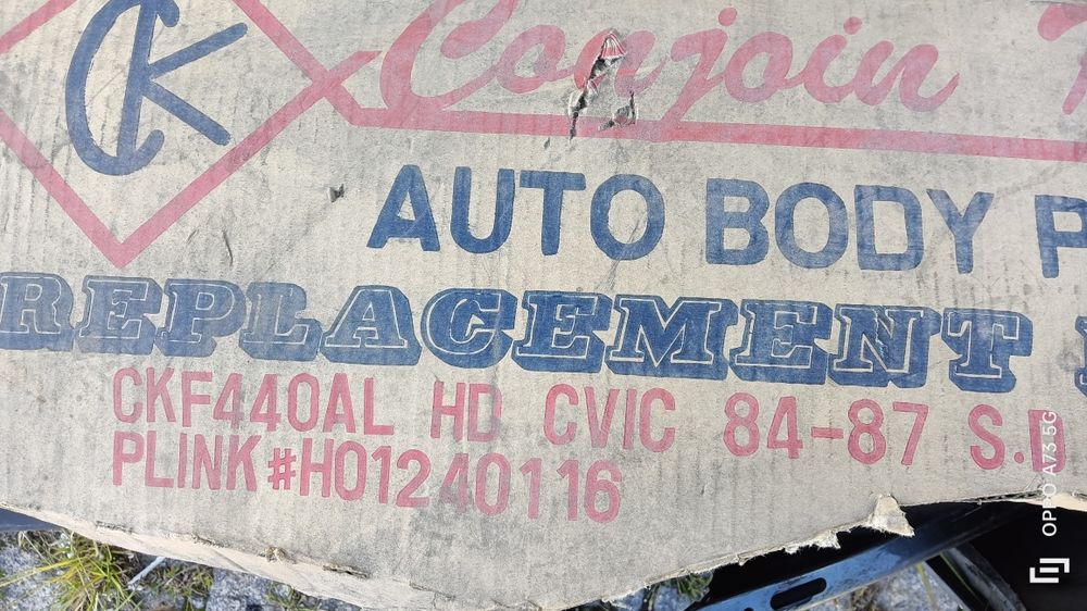 Guarda lamas Honda Civic 1984 / 1987