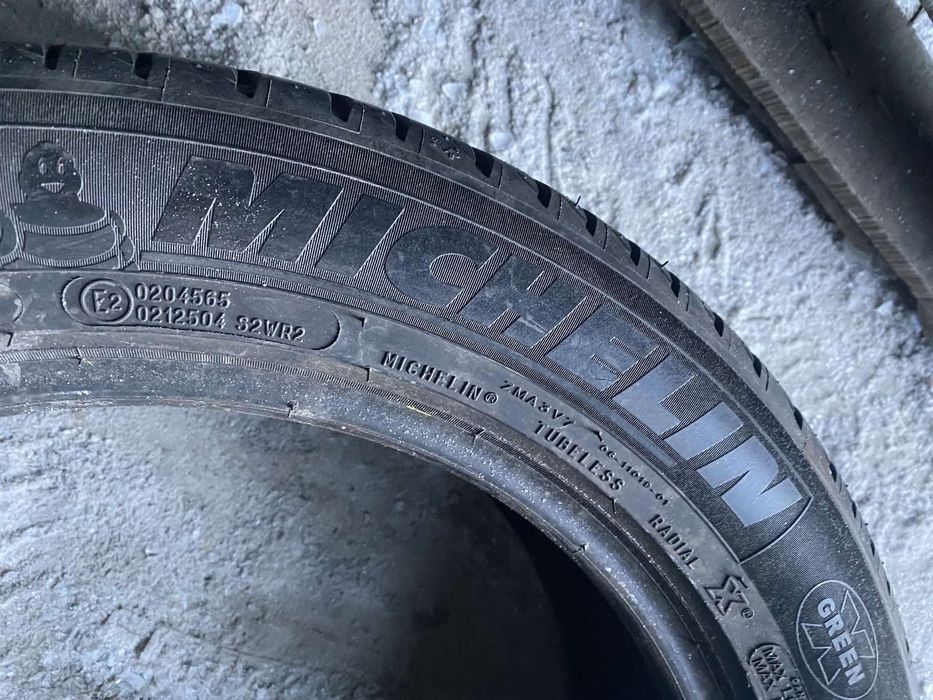 205.55.17 Michelin 4шт лето БУ склад шины резина из Европы 55 R17