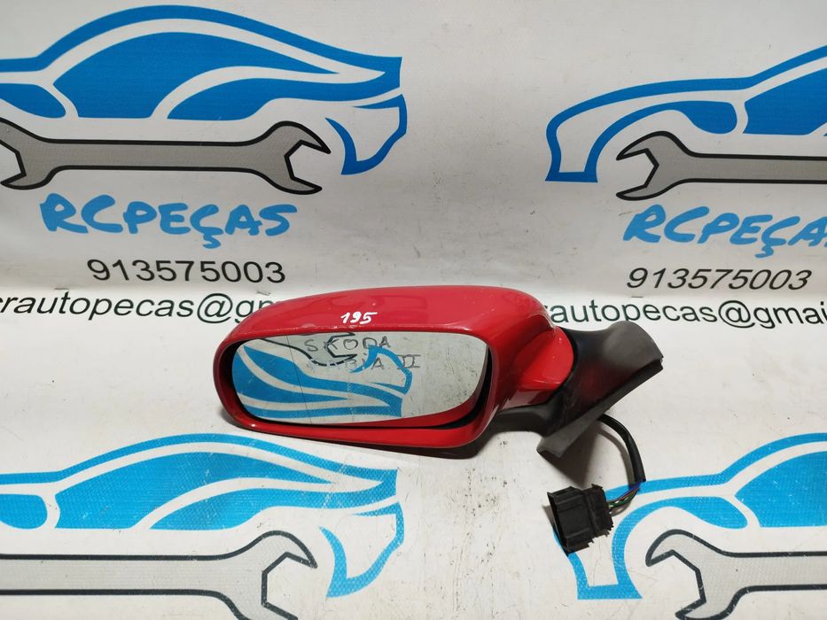 ESPELHO RETROVISOR ESQUERDO SKODA FABIA I 1 MK1 6Y1857501CA 6Y1857501