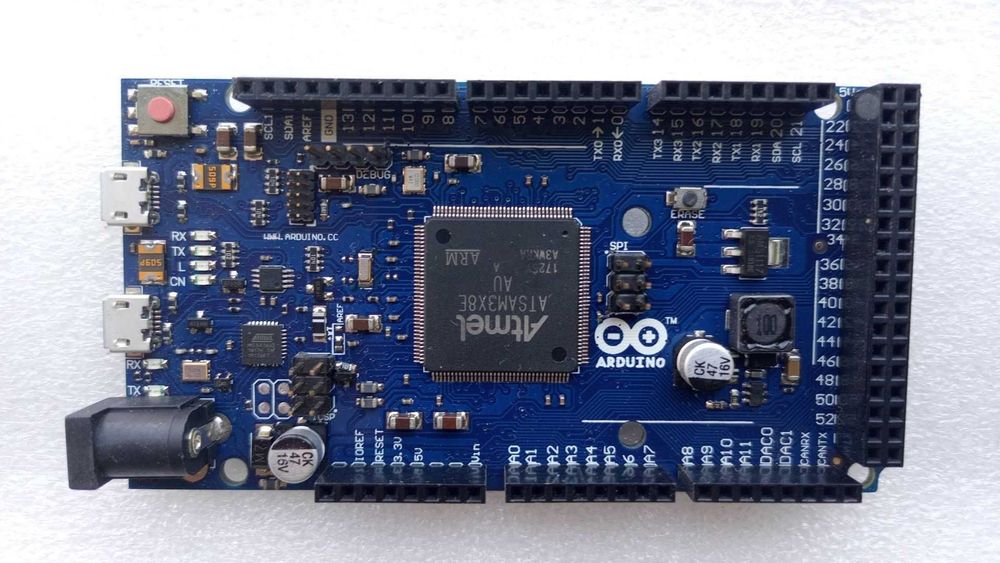 Arduino Due R3 Atmel AT91SAM3 84 MHz 512 kB flash 96 kB RAM LQFP-144