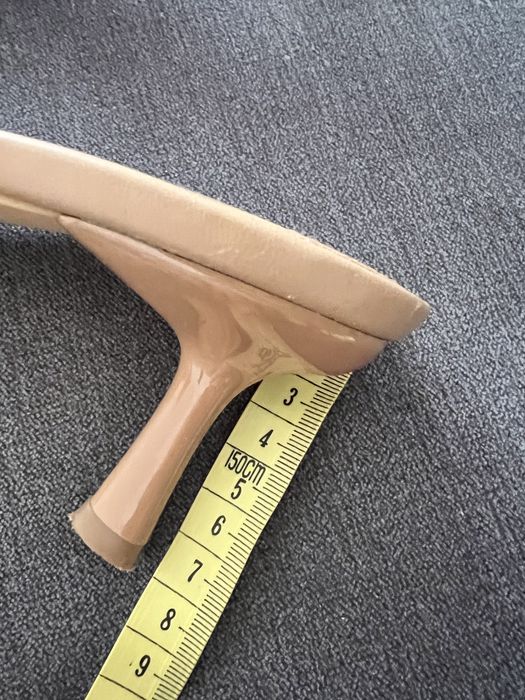 Sandały, klapki, buty letnie na obcasie DeeZee, kaczuszka