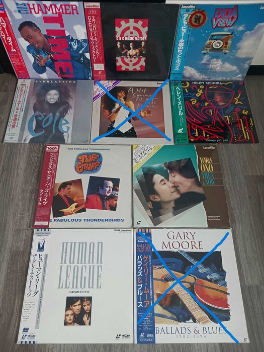 Laserdisc Laser disc Pack 8