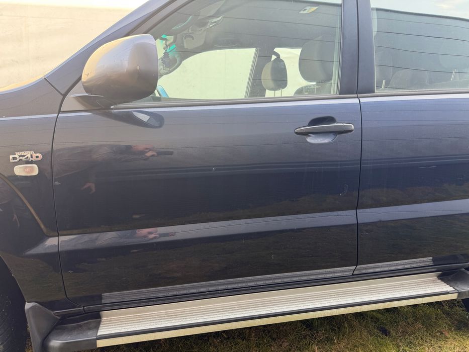drzwi lewe przód toyota land cruiser 120 oryginał nie malowane ładne 02-09r