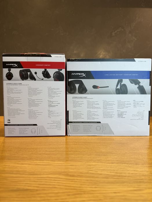 Навушники HyperX Cloud Alpha та HyperX Cloud core II , lll, Flight PS