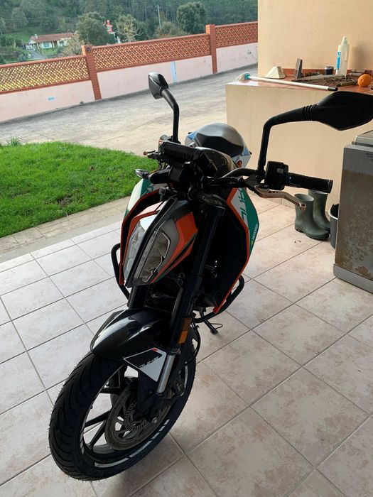 Ktm Doque 125. Revisão. Pneus novos
