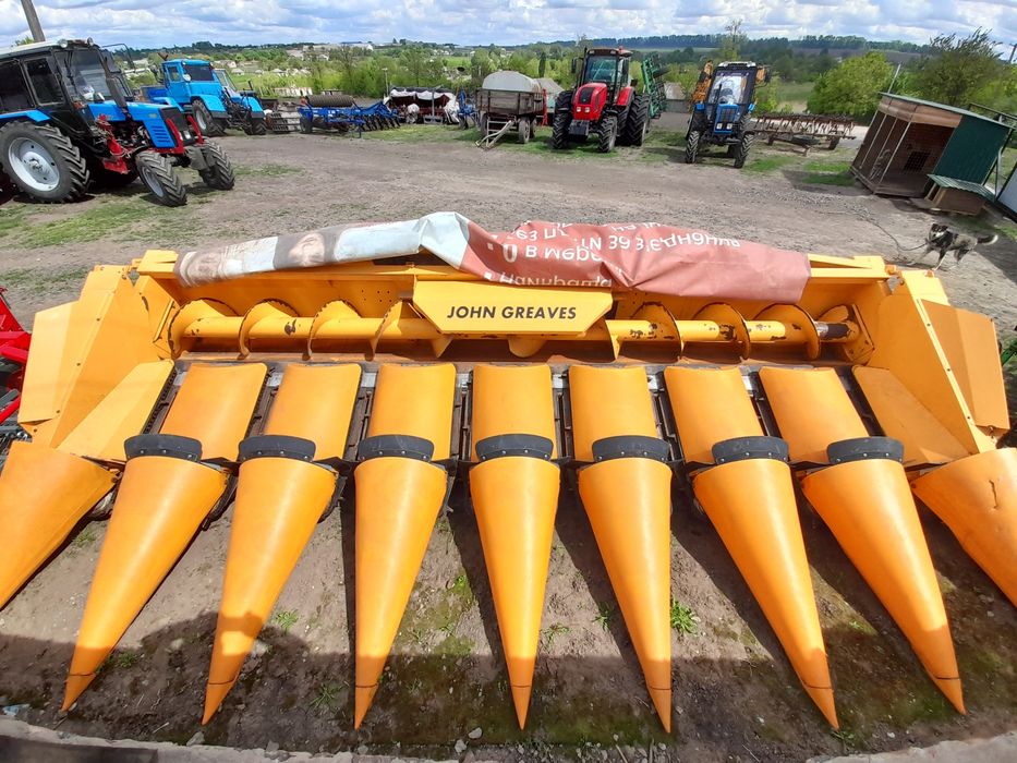 Жатка кукурудзяна John Greaves 8 рядкова