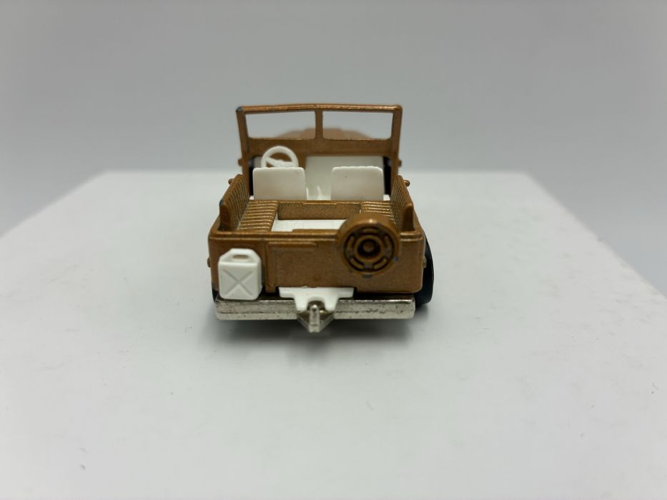 Majorette No. 268 Jeep Copper Orange 1:54 Scale