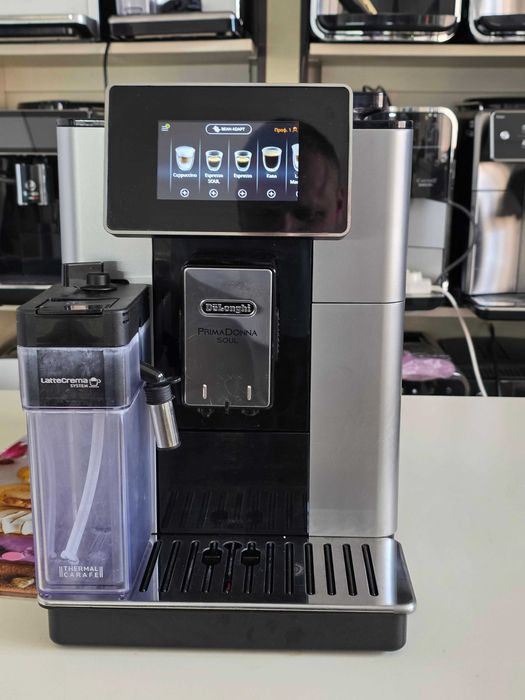 Кавомашина DeLonghi PrimaDonna Soul ECAM612.55