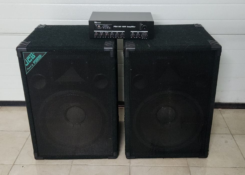 JCB 400W Speakers with Built-in Amplifier64729875159298121