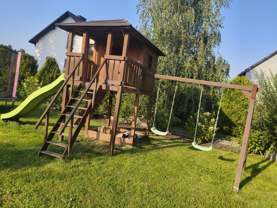 Domek ogrodowy drewniany