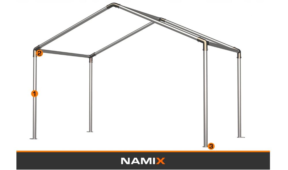 Namiot COMFORT 3x2 imprezowy handlowy ogrodowy PVC 560g/m2