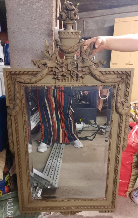 Espelho com trabalhar antigo64365352603267120