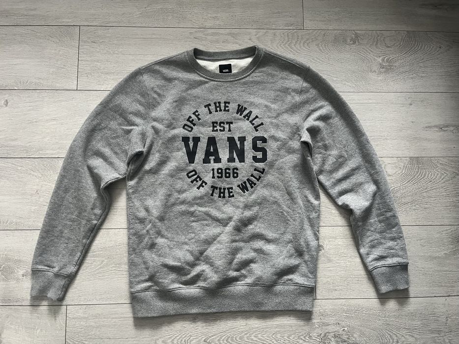 Bluza Vans of the wall dresowa szara sportowa M